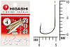 Крючок HIGASHI Sode ringed #4 Silver