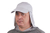 Бейсболка HIGASHI Trail Cap (grey) для рыбалки и охоты