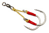 Крючки HIGASHI Twin Assist Hook HB-008 #7/0 (set-2pcs)
