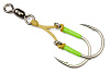 Крючки HIGASHI Twin Assist Hook HB-007 #4/0 (set-2pcs)